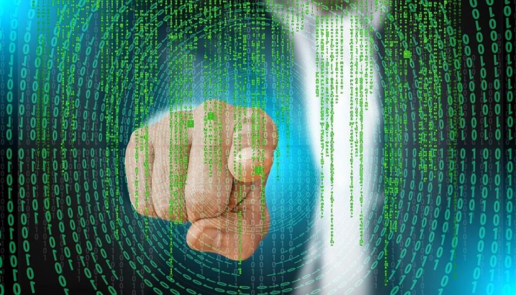 Illustratie van uitzendsoftware systeem voor uitzendbureau's met gegevensbescherming en CRM-functionaliteiten